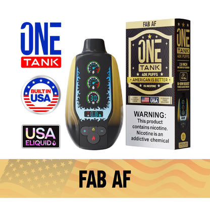 ONE TANK 40K PUFFS 50MG/ML（Fab-AF）